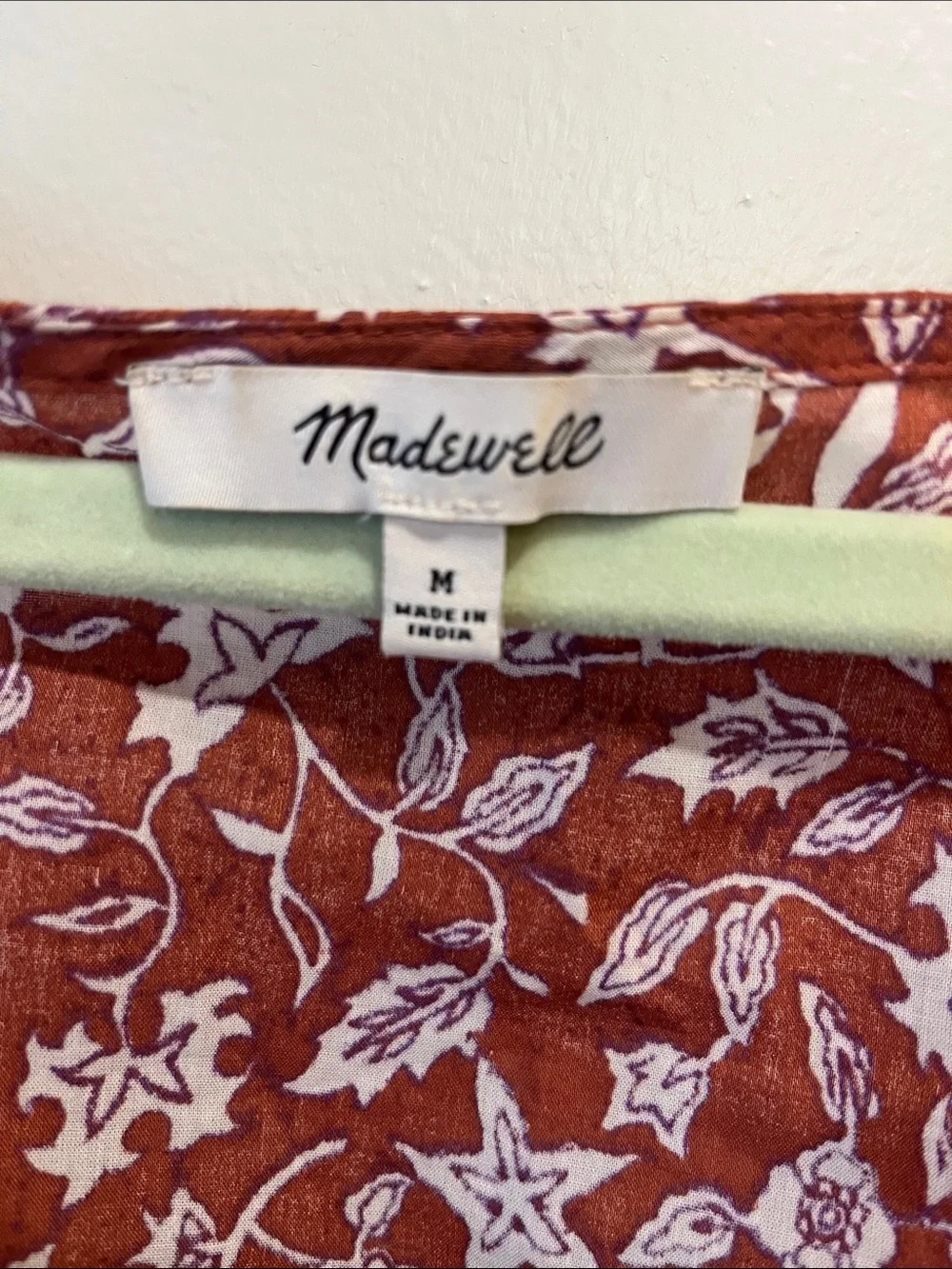 Madewell Wrap Top Medium